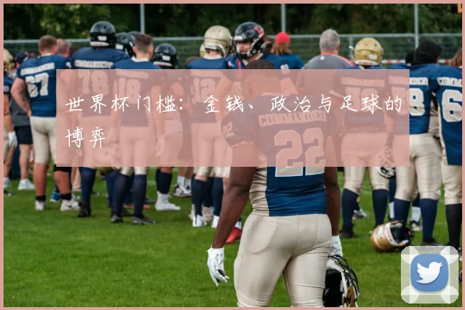 世界杯门槛：金钱、政治与足球的博弈