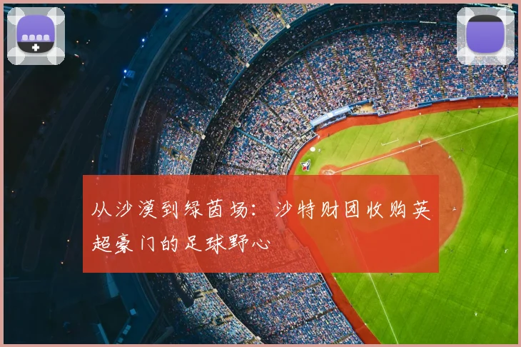 从沙漠到绿茵场：沙特财团收购英超豪门的足球野心