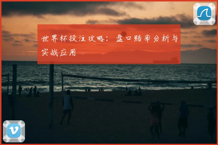 世界杯投注攻略:盘口赔率分析与实战应用