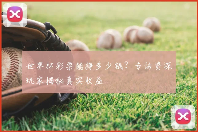 世界杯彩票能挣多少钱？专访资深玩家揭秘真实收益